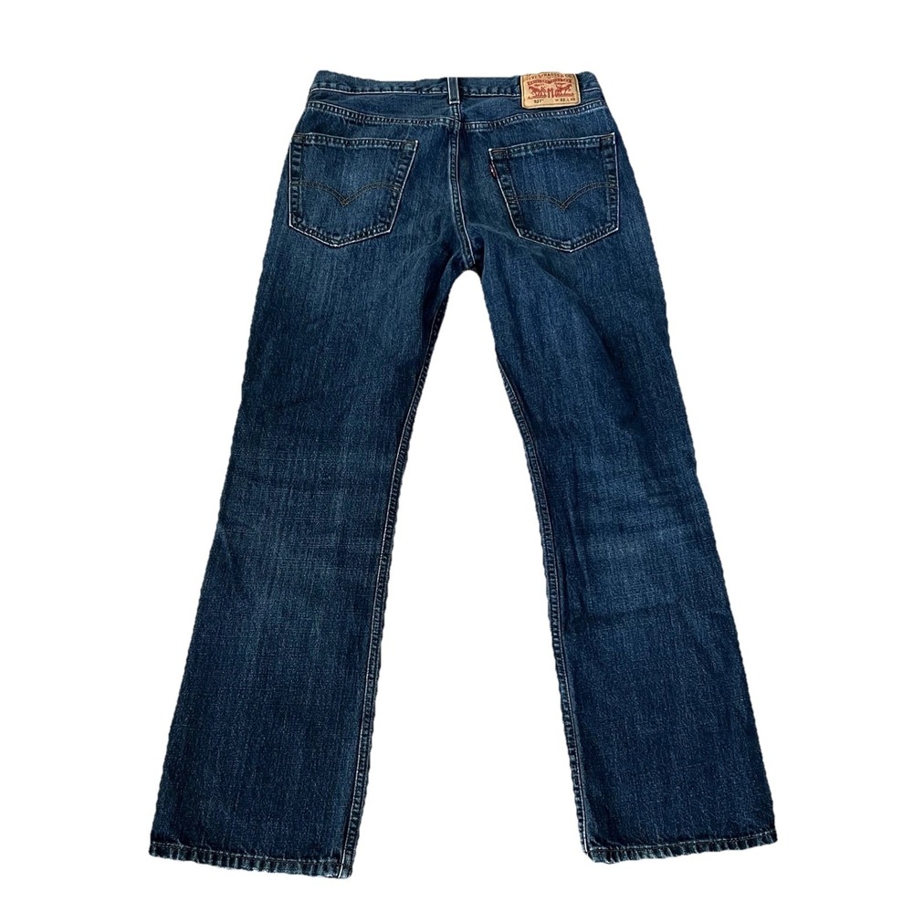 Levi's Bootcut Jeans in Dark Blue Denim